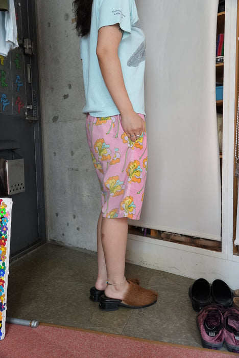 70s PeterMax fabric easy shorts