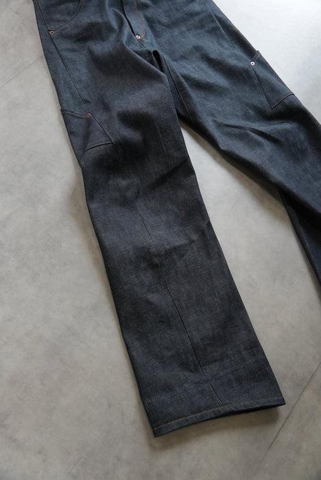 HAPPYEND drape painter denim