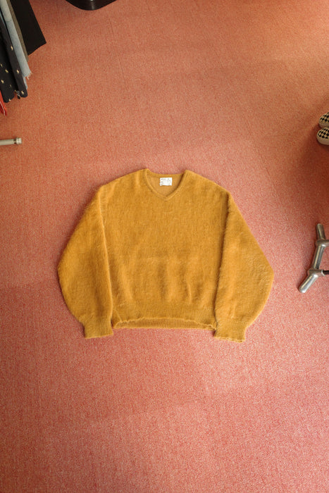 60s SEARS mohair v-neck sweater
