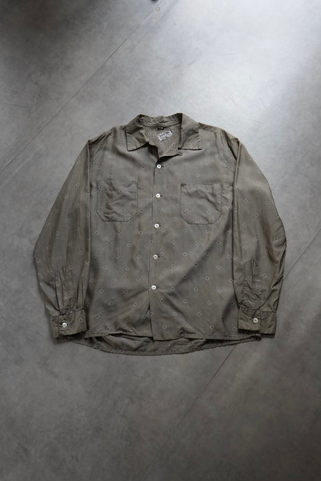 50s Thomas shirts silk weaving shirts