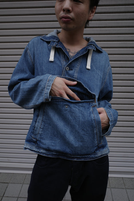 2020s GAP denim anorak jacket
