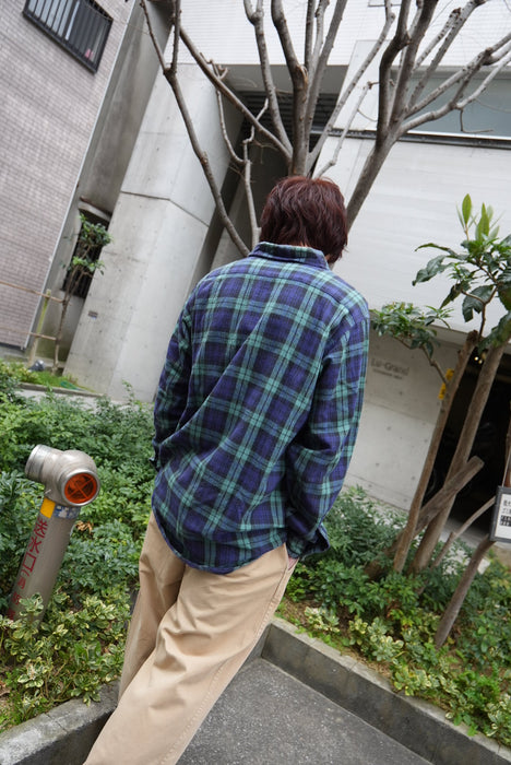 90s L.L.Bean blackwatch flannel shirt