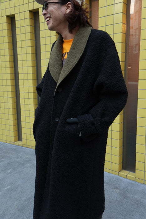 NAM TRUMPET GANG COAT BLACK