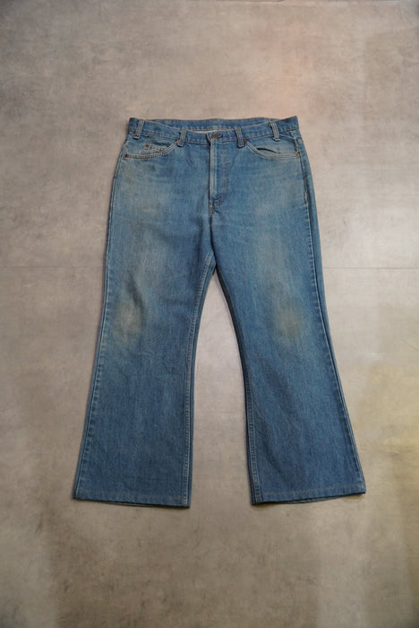 70s Levi's 517 flare denim