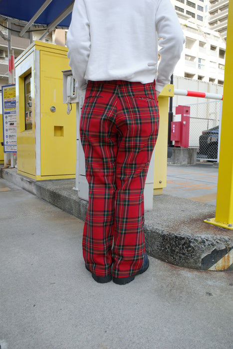 70s Tailor's Bench tartan check slacks