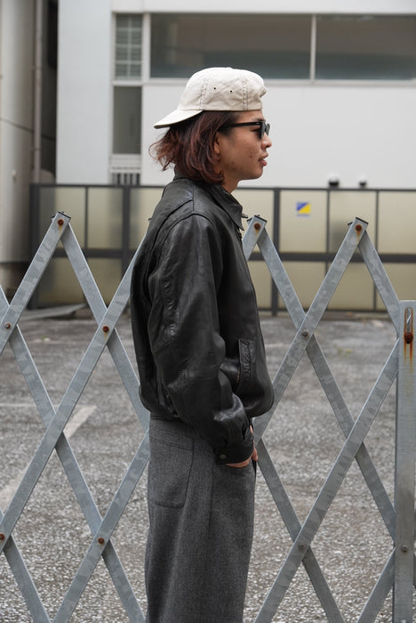 90s TOMMY HILIGER leather jacket