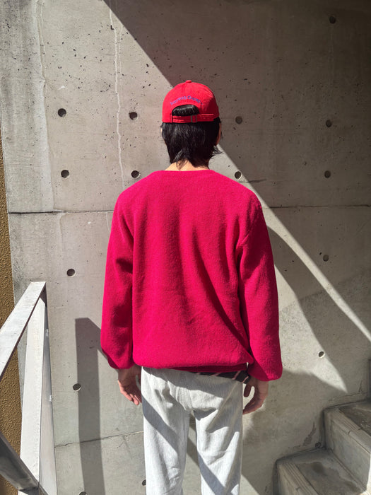 90s LANDS' END alpaca cardigan