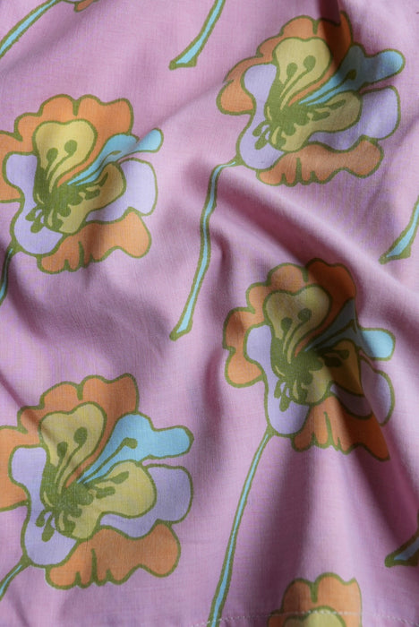 70s PeterMax fabric easy shorts