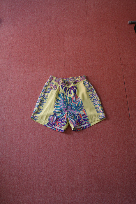 50s KAMEHAMEHA rayon beach shorts