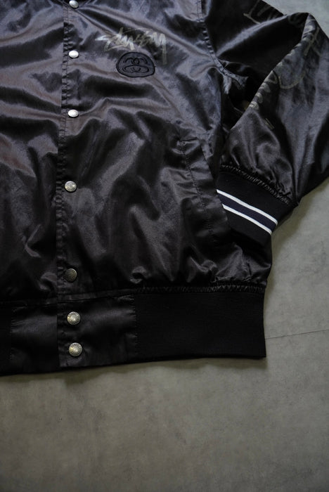 00s STUSSY stadium jacket