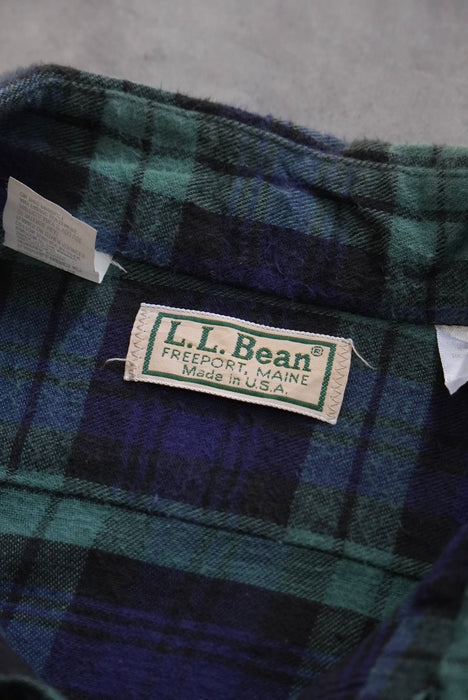 90s L.L.Bean blackwatch flannel shirt