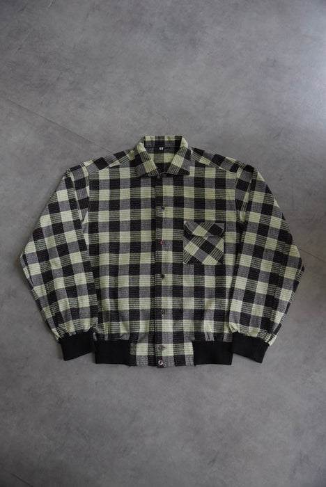 60s flannel shirt jacket