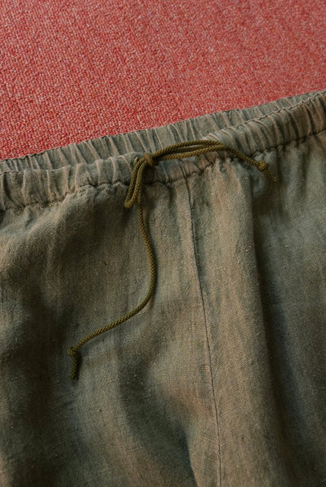 90s FLAX easy linen pants