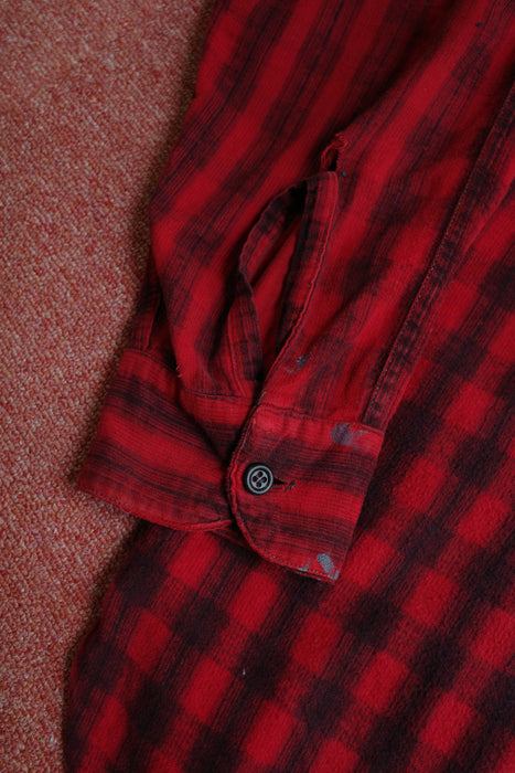 40s 5Brother printed flannel shirt