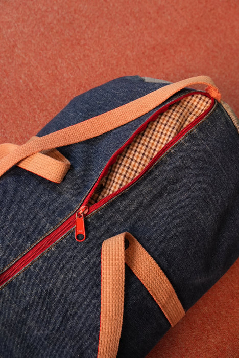 80s LEVI'S×KLEIN&SON INC. denim duffle bag