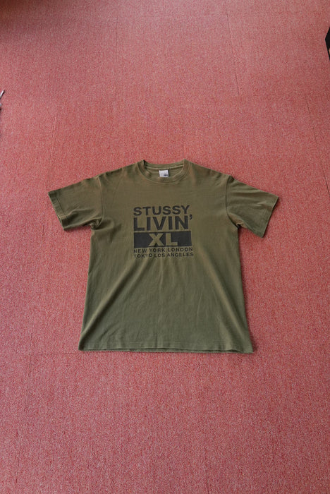 90~00s STUSSY LIVIN’ XL tee