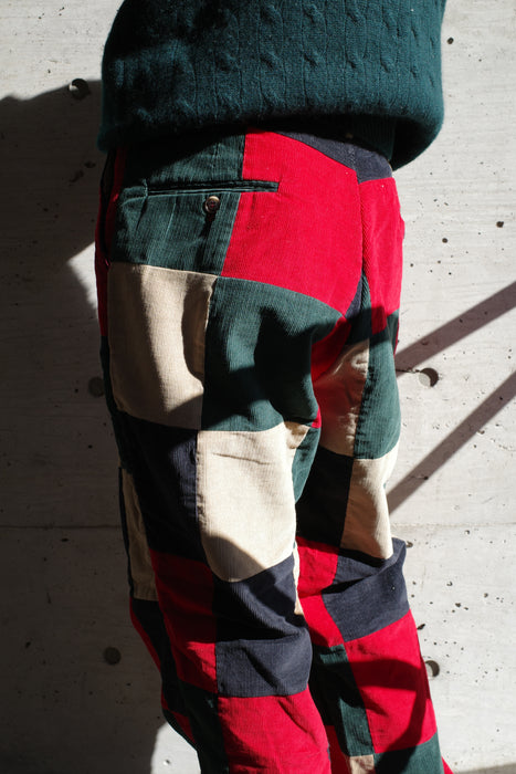 80s Brooks Brothers patchwork corduroy pants