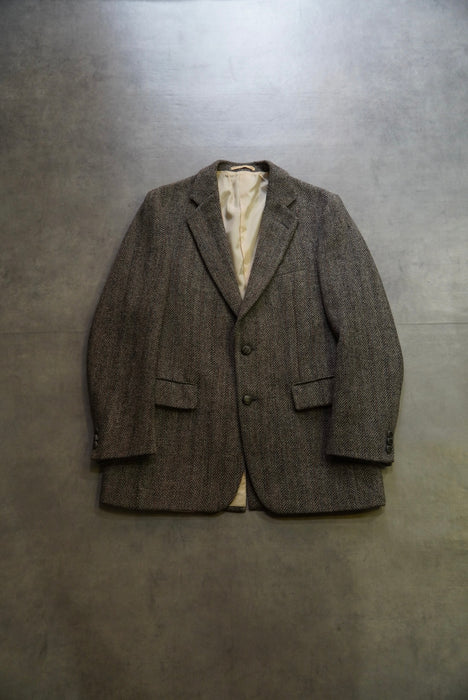 80s Harris Tweed tailored