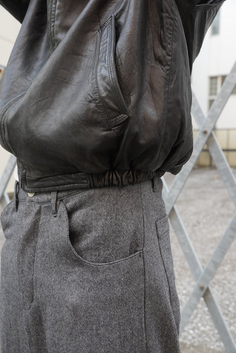 90s TOMMY HILIGER leather jacket