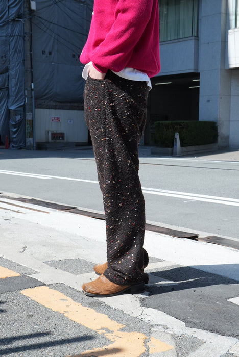 HAPPYEND Rikke easy pants HOKKORI choco