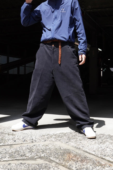 80s GIORGIO ARMANI wide chino