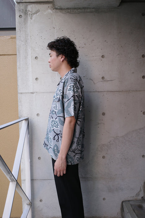 90s STUSSY seersucker aloha