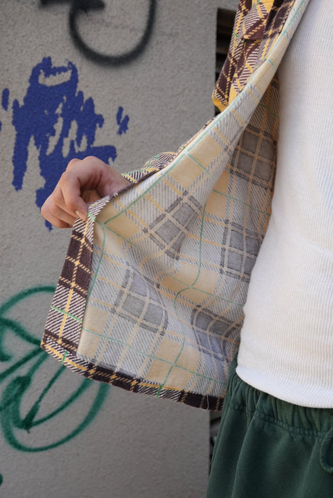 4.50s SEDGWICK print flannel shirt