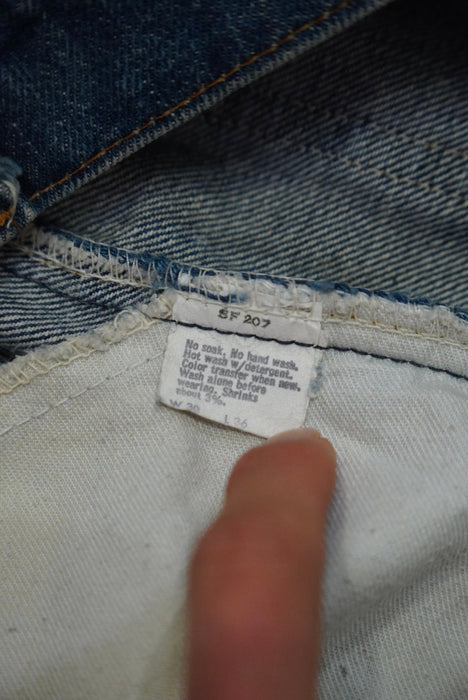 70s Levi's 646 cutoff