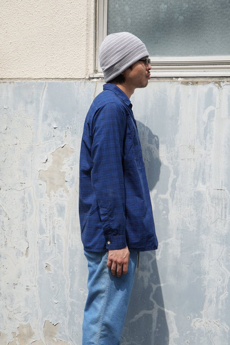 60s Hathanay cotton check shirt