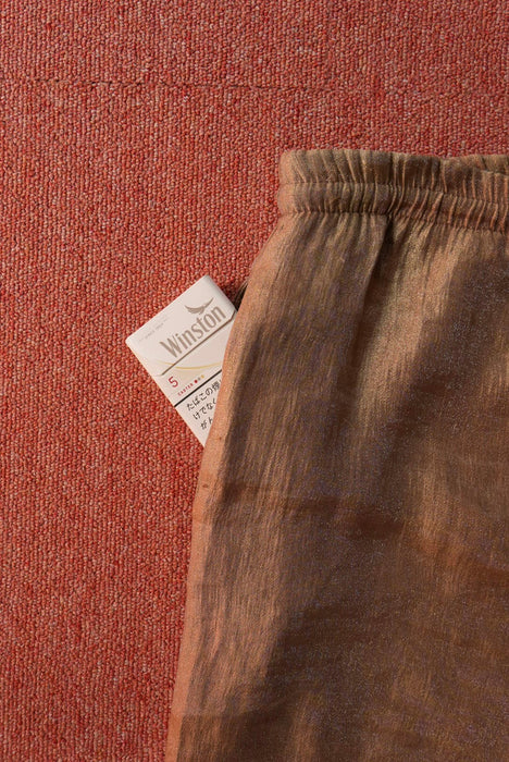 80s MOON LIGHT silky glitter easy pants