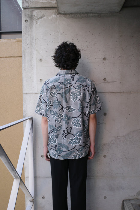 90s STUSSY seersucker aloha