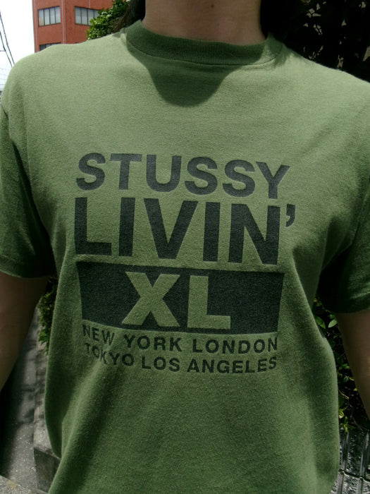 90~00s STUSSY LIVIN’ XL tee