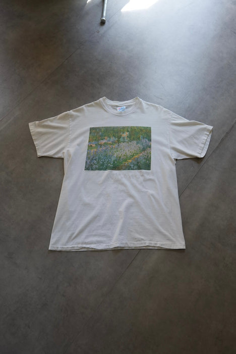 90s Claude Monet "The Artist’s Garden at Giverny "tee