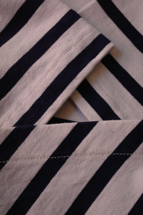 NAM Banana Basque Shirts WHITE/NAVY size1