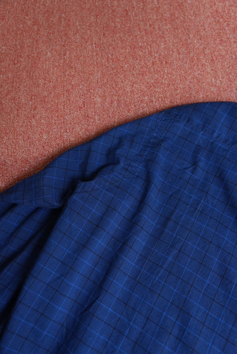 60s Hathanay cotton check shirt