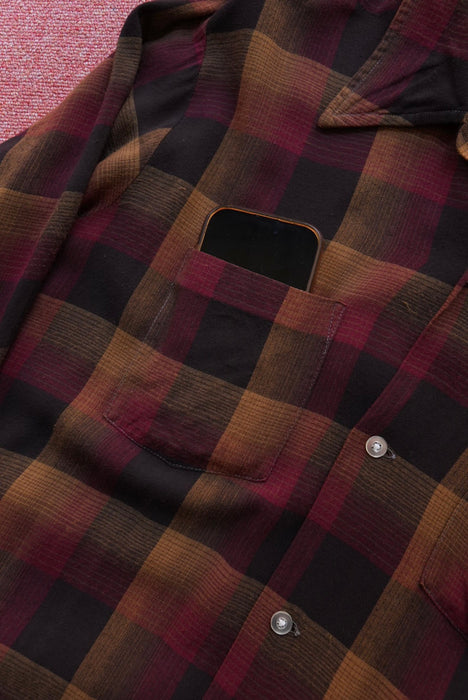 70s TOWN CRAFT rayon shirts