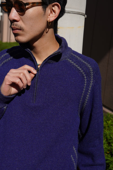 00s DALMINE cashmere drivers knit