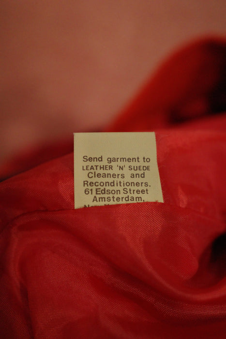 00s BREIER of AMSTERDAM suede sweat