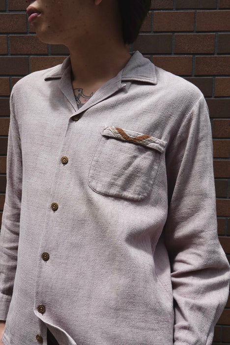 60s SPIRE cotton jacquard shirts