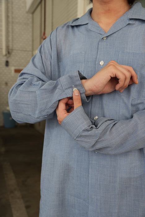 60s Donegal light cotton shirts