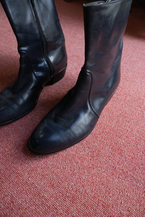 90s CARLO MARTINI sidezip boots