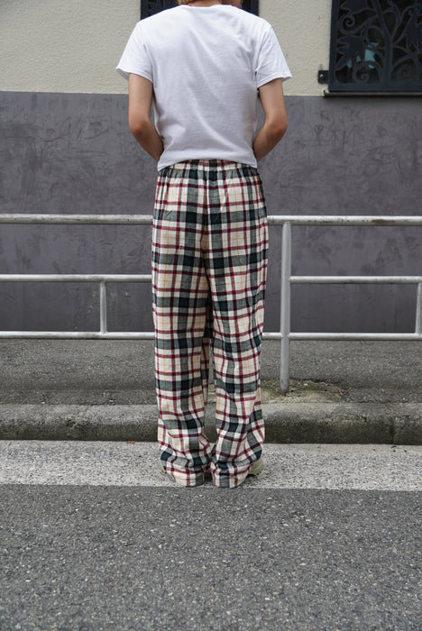 00s L.L.Bean check pants