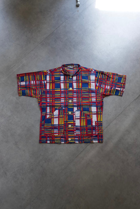 6.70s Brentwood Sportswear check roundcollar shirts