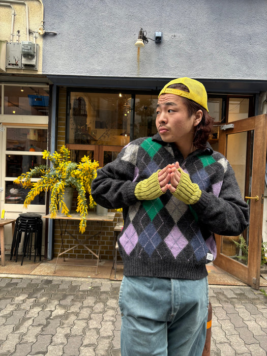 LEUCTFEUR GLOVES FINGERLESS Pistachio