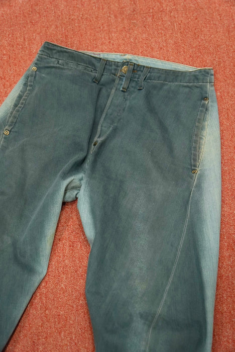 00s Levi's Red Day&Night drape denim