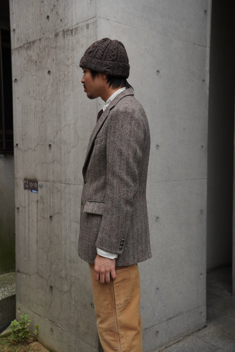 80s Harris Tweed tailored