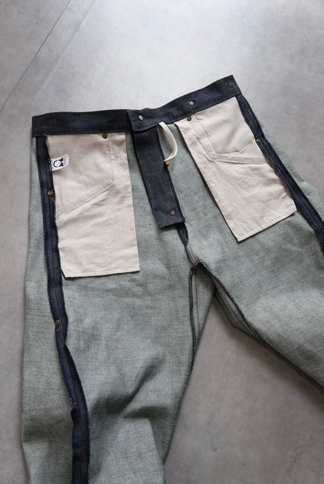 HAPPYEND drape painter denim