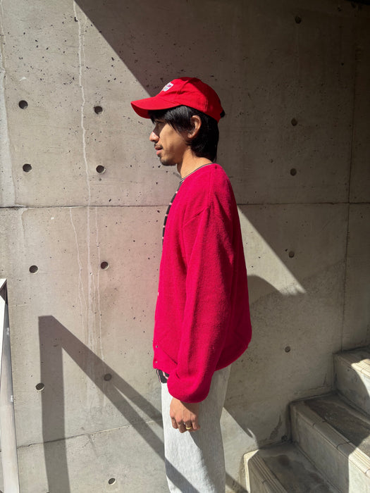 90s LANDS' END alpaca cardigan