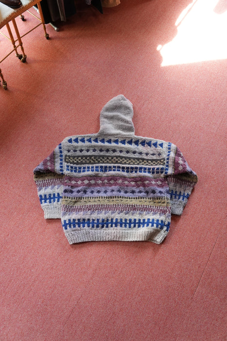 80s Foreign Affair Ecuador knit hoodie