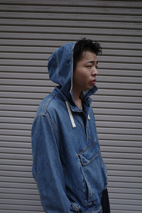 2020s GAP denim anorak jacket